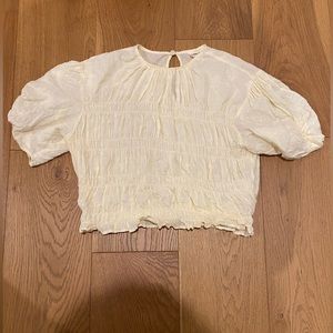 Boho Crop Peasant Crop Top